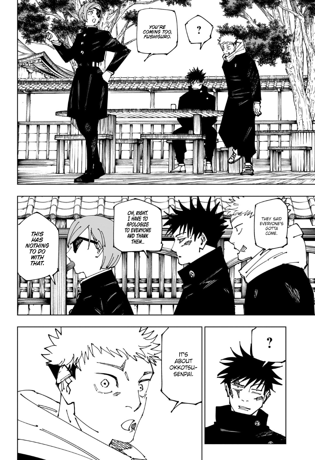 Jujutsu Kaisen Chapter 268 18